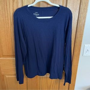 COPY - NWT J crew long sleeve girlfriend T, XL